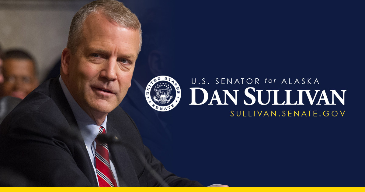 Sullivan, Young Announce $925 Million in Federal Investments for Alaska - Senator Dan Sullivan